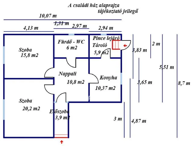 Eladó ház Nagykőrös 73 nm