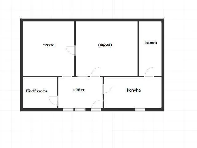 Eladó ház Csongrád 55 nm