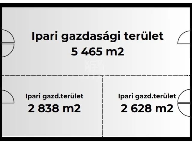 Kiadó kereskedelmi és ipari ingatlan Vecsés 5465 nm