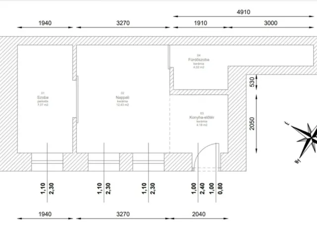 Eladó lakás Budapest V. kerület, Belváros 28 nm