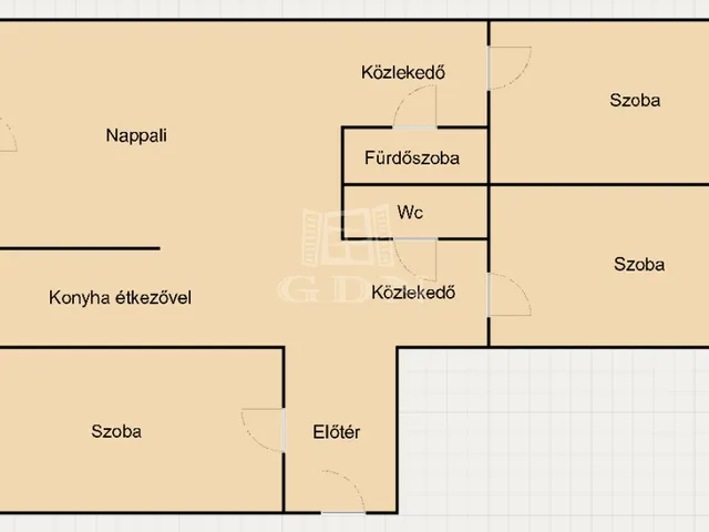 Eladó lakás Veszprém 69 nm