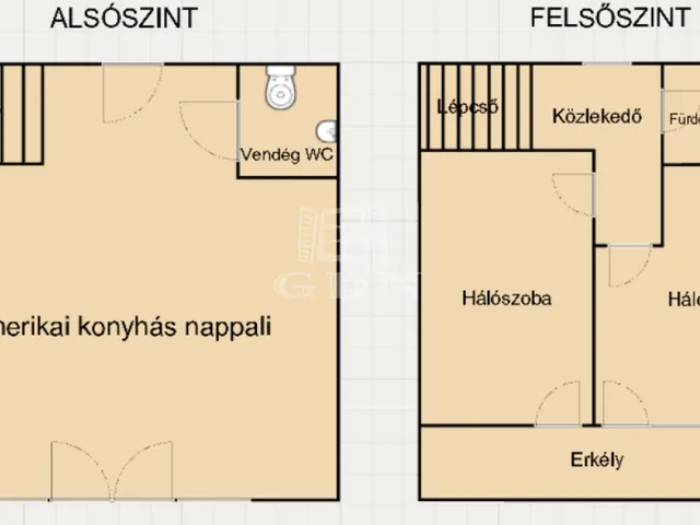 Eladó lakás Balatonfűzfő 69 nm