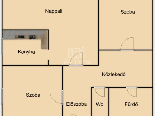 Eladó lakás Veszprém, Cholnokyváros 64 nm