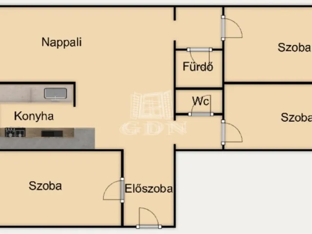 Eladó lakás Veszprém, Cholnokyváros 69 nm