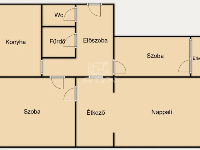 Eladó lakás Veszprém, Jutasi úti lakótelep 62 nm