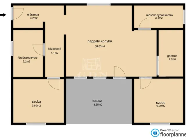 Eladó ház Alsóörs 75 nm