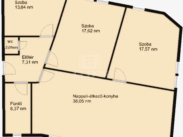 Eladó lakás Veszprém, Belváros 105 nm