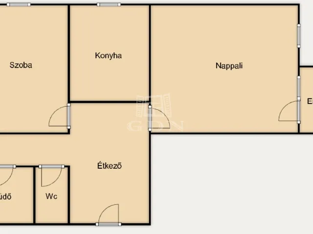 Eladó lakás Veszprém, Jutasi úti lakótelep 54 nm