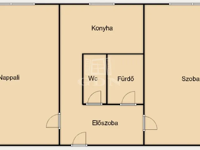 Eladó lakás Balatonalmádi, Budatava 53 nm