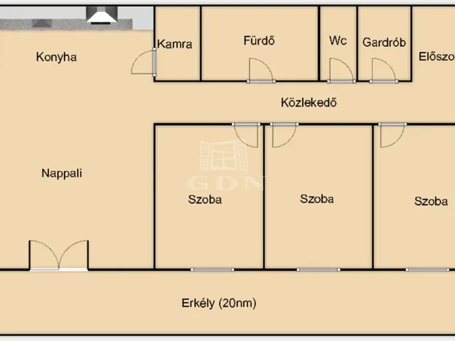 Eladó lakás Veszprém, Dózsaváros 79 nm