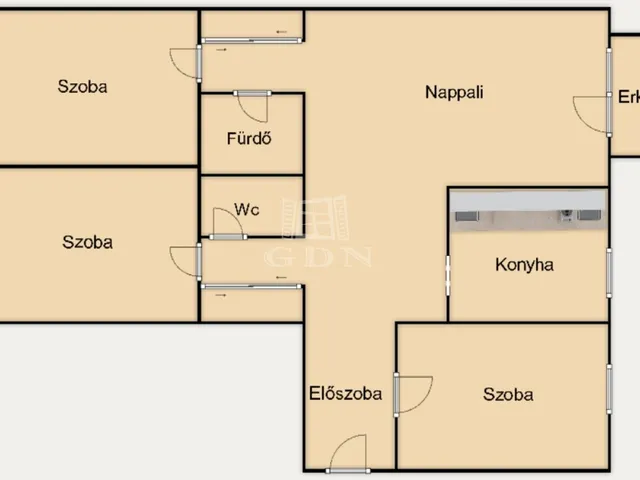 Eladó lakás Veszprém, Cholnokyváros 68 nm