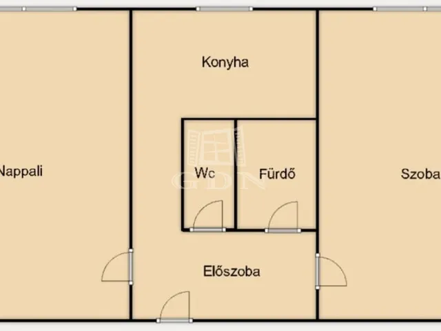 Eladó lakás Balatonalmádi, Budatava 53 nm