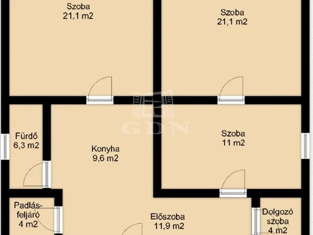 Eladó ház Veszprém, Jeruzsálemhegy 99 nm