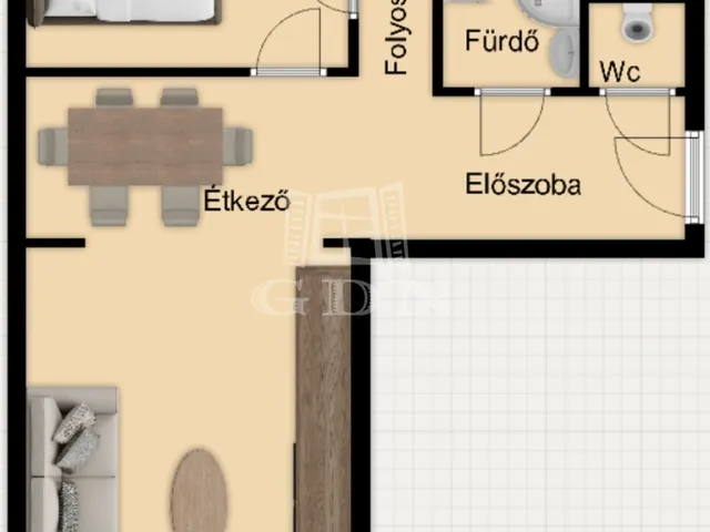 Eladó lakás Pétfürdő 53 nm