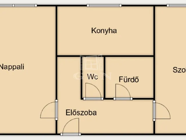 Eladó lakás Veszprém 44 nm