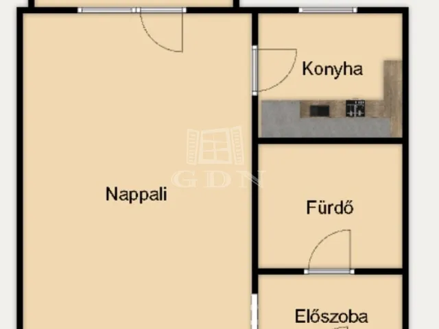 Eladó lakás Veszprém, Bakonyalja 31 nm