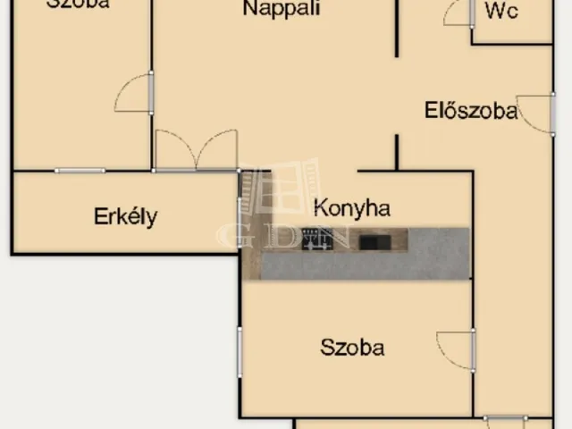 Kiadó lakás Veszprém, Bakonyalja 74 nm
