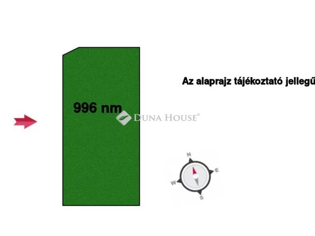 Eladó telek Debrecen 996 nm