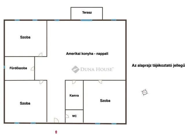 Kiadó ház Hajdúsámson 78 nm