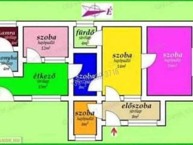 Eladó ház Dunaföldvár 90 nm