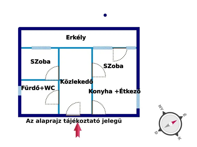 Eladó lakás Budapest II. kerület 48 nm