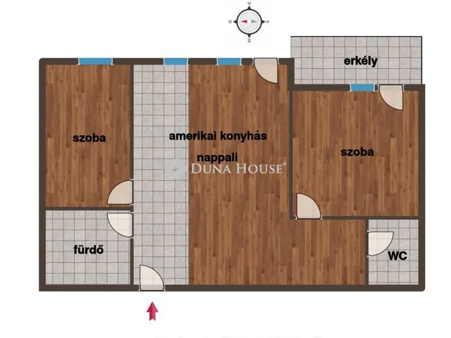 Kiadó lakás Budapest VIII. kerület, Corvin sétány 61 nm