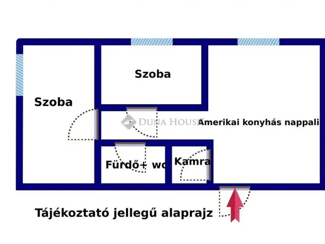 Eladó lakás Tatabánya, Szőlődomb köz 57 nm