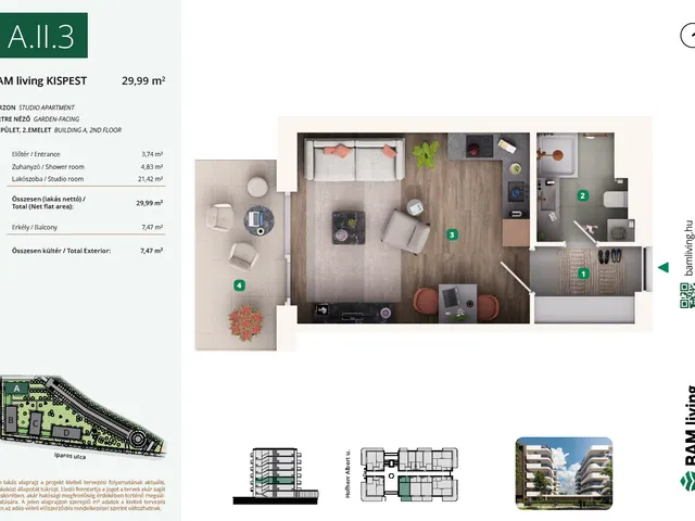 Eladó lakás Budapest XIX. kerület 30 nm