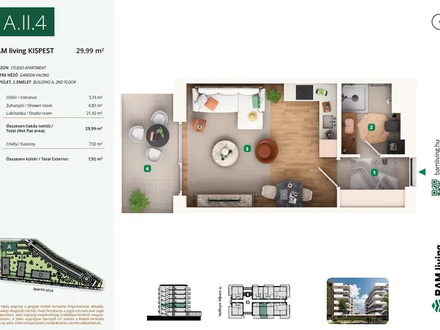 Eladó lakás Budapest XIX. kerület 30 nm