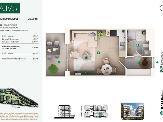 Eladó lakás Budapest XIX. kerület 30 nm