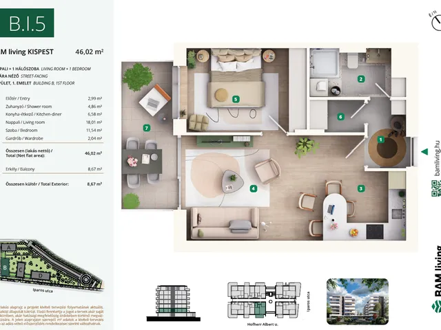 Eladó lakás Budapest XIX. kerület 50 nm
