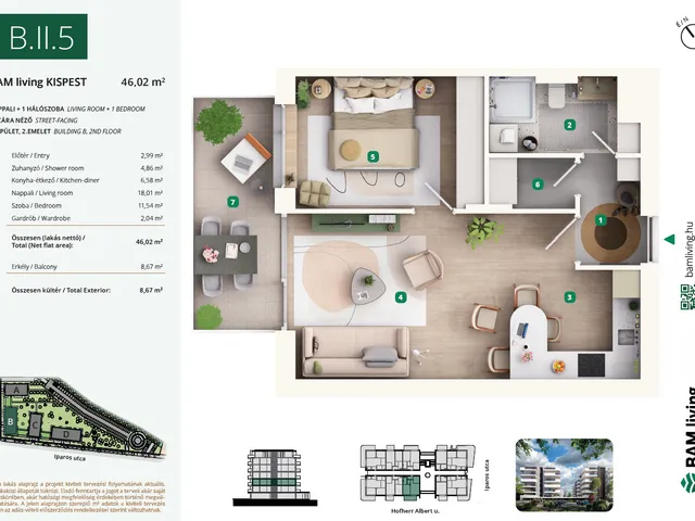 Eladó lakás Budapest XIX. kerület 50 nm