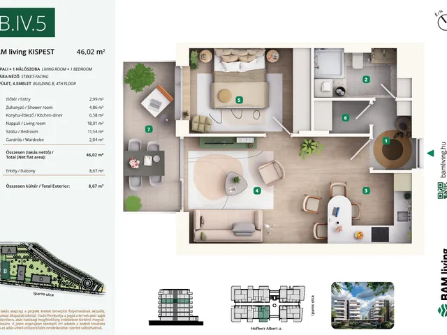 Eladó lakás Budapest XIX. kerület 50 nm