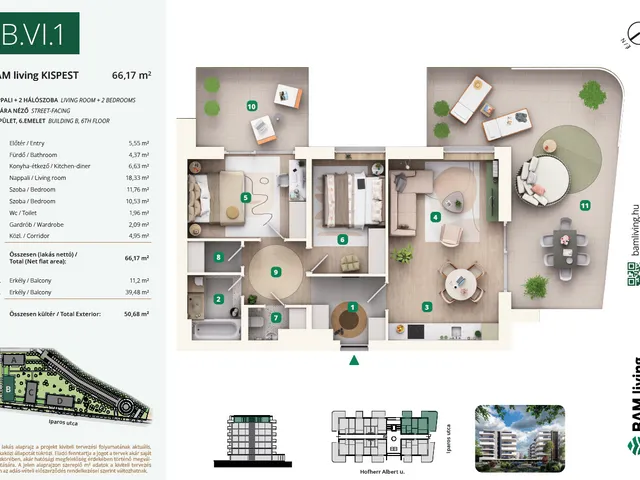 Eladó lakás Budapest XIX. kerület 92 nm