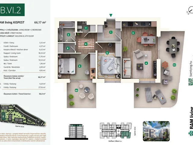 Eladó lakás Budapest XIX. kerület 85 nm