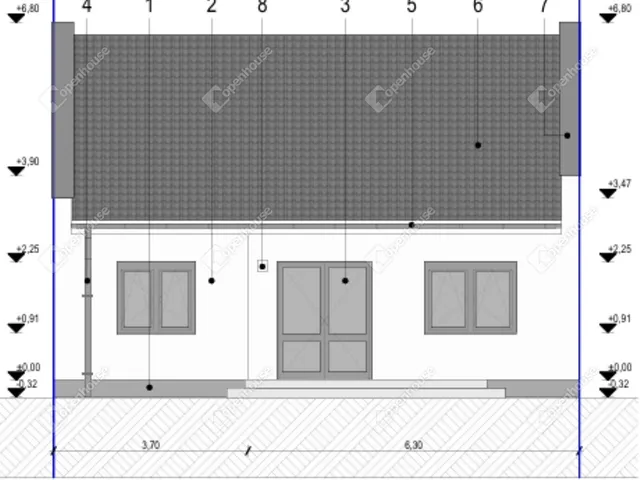 Eladó ház Máriakálnok 104 nm