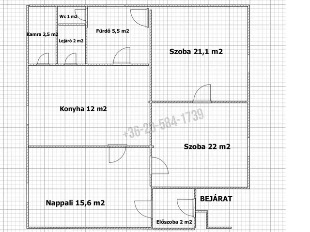 Eladó ház Keszthely 80 nm