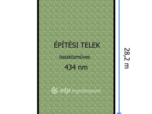 Eladó telek Budapest XXI. kerület, Erdősor 132 nm