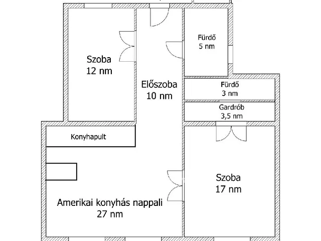 Eladó lakás Budapest XII. kerület, Krisztinaváros XII. ker. 79 nm