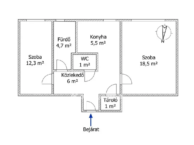 Eladó lakás Budapest XIV. kerület, Zugló 49 nm