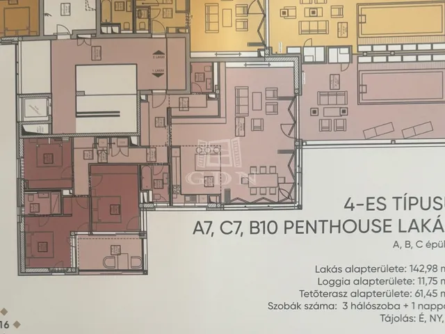 Eladó lakás Balatonfüred 116 nm