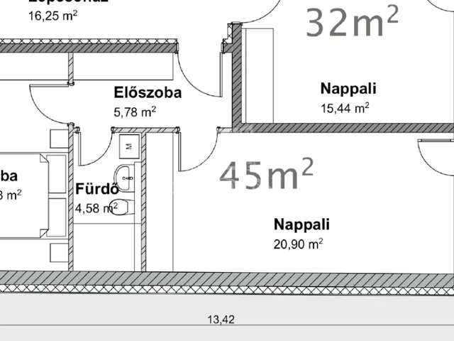 Eladó lakás Pécs 47 nm