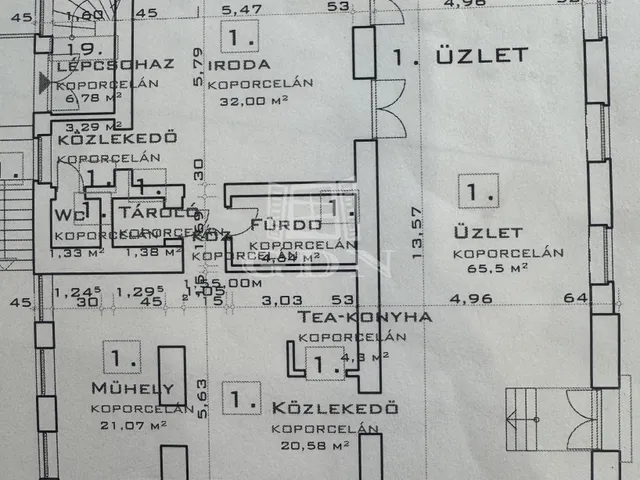 Eladó kereskedelmi és ipari ingatlan Pécs, Belváros 155 nm