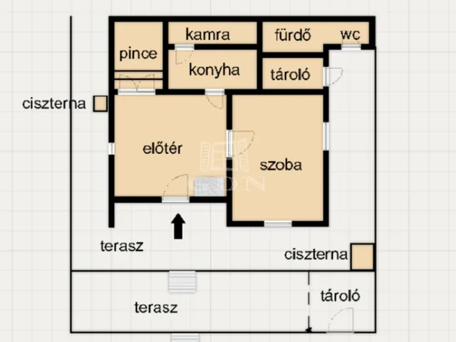 Eladó mezőgazdasági ingatlan Komló 40 nm