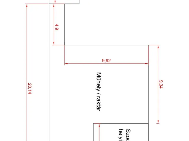 Kiadó kereskedelmi és ipari ingatlan Pomáz 187 nm