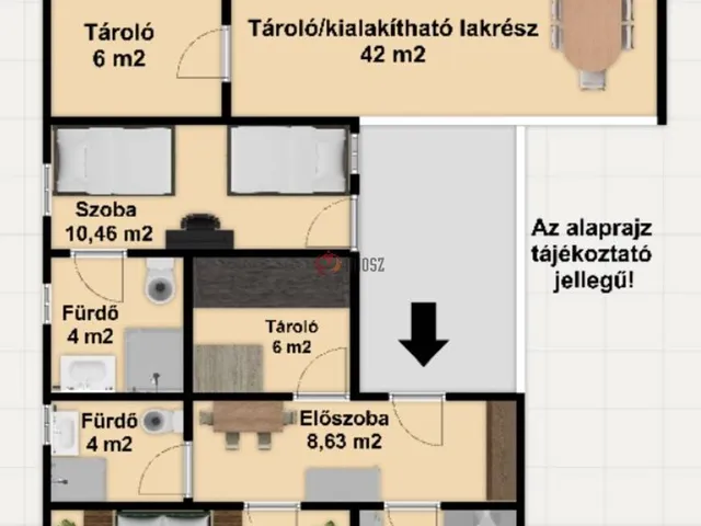 Eladó mezőgazdasági ingatlan Szatymaz, IV. körzet tanya 107 nm