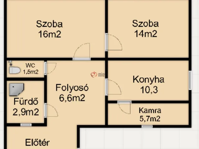 Eladó ház Szeged, Kecskés István-telep 65 nm