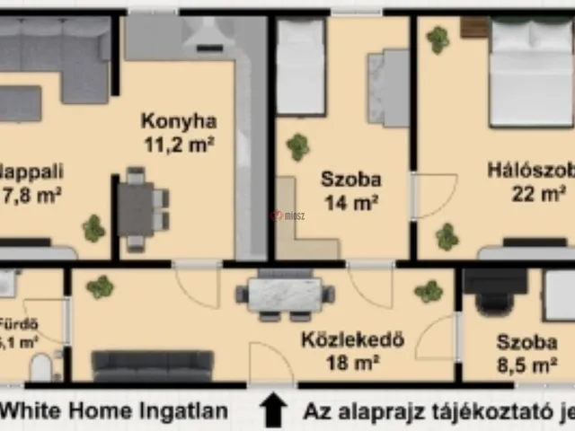 Eladó ház Kübekháza, Árpád utca 98 nm