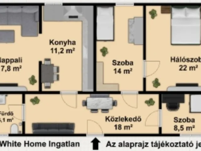 Eladó ház Kübekháza, Árpád utca 98 nm