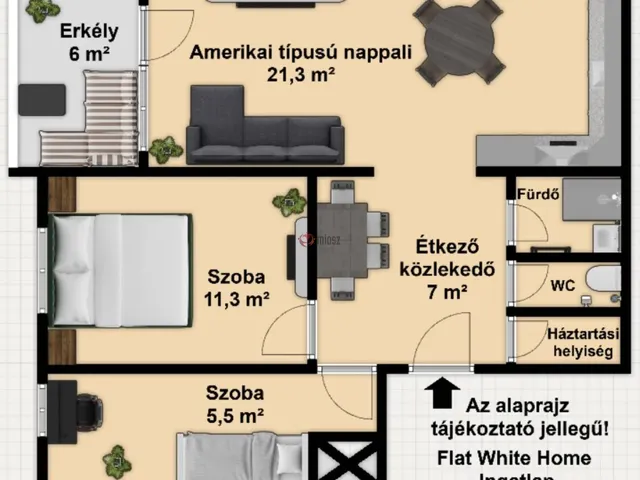 Eladó lakás Szeged 60 nm